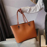 Women's PU Handbags Shoulder Top-handle Bag Casual Tote Classic Handbag