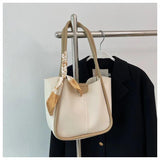2pcs Soft PU Leather Shoulder Bags for Women Underarm Bag Handbags Purses