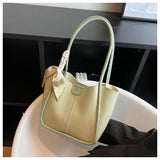 2pcs Soft PU Leather Shoulder Bags for Women Underarm Bag Handbags Purses