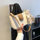 Women PU Leather Shoulder Bag High Ladies Small Tote Messenger Bags