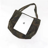 Canvas Shopper Bag Women's Large Tote Handbag
