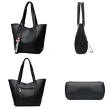Fashionable Women's Leather Shoulder Bag
