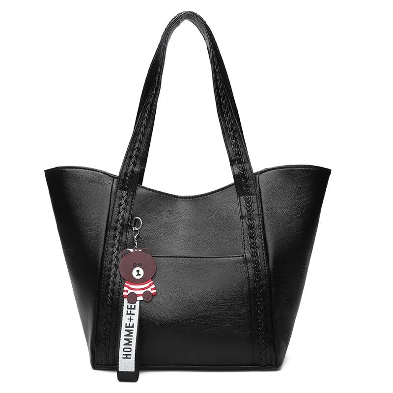 Fashionable Women's Leather Shoulder Bag