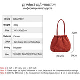 Large Capacity Women's Shoulder Bag Canvas Tote Sac Femme
