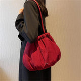 Large Capacity Women's Shoulder Bag Canvas Tote Sac Femme