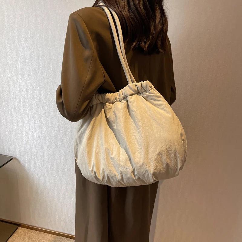 Large Capacity Women's Shoulder Bag Canvas Tote Sac Femme
