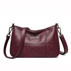 Soft Pu Leather Crossbody Shoulder Bag for Women