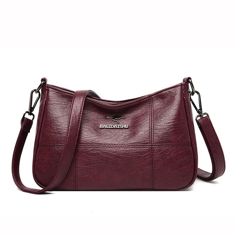 Soft Pu Leather Crossbody Shoulder Bag for Women