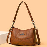 Leather Shoulder Bag Casual Crossbody Bags for Women Handbag