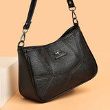 Leather Shoulder Bag Casual Crossbody Bags for Women Handbag