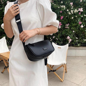 Women's Pu Leather Crossbody Bag Travel Shoulder Bag