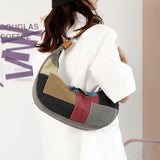 Canvas Underarm Bag Women's Shoulder Bag