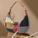 Canvas Underarm Bag Women's Shoulder Bag