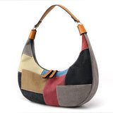 Canvas Underarm Bag Women's Shoulder Bag