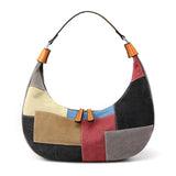 Canvas Underarm Bag Women's Shoulder Bag