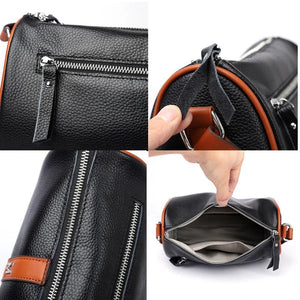 Large Capacity Leather Shoulder Crossbody Bag