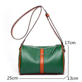 Large Capacity Leather Shoulder Crossbody Bag