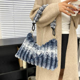Faux Fur Women's Handbag Large Capacity Shoulder Bag