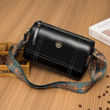 High Oil Wax Leather Women Shoulder Messenger Bags