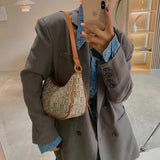 Leopard Print Shoulder Messenger Bag Crossbody Bag PU Leather Women Handbag
