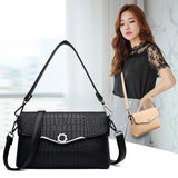 Messenger Bag Soft PU Leather Handbags Small Crossbody Bags for Women