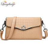 Messenger Bag Soft PU Leather Handbags Small Crossbody Bags for Women