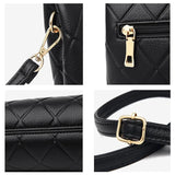 Classic Lattice Small Crossbody Bag Women's Purse Clutch Wallet