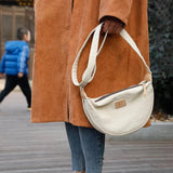 Canvas Dumpling Bag Women's Shoulder Bag Messenger Bag