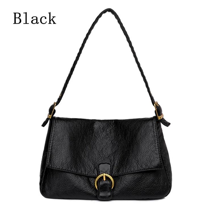 Soft Leather Women Handbags Tote Bag Large Capacity Shoulder Bags