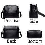 Women's Large Capacity Shoulder Bag Casual Diagonal Handbag