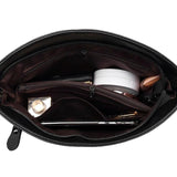 Small Leather Messenger Bag for Women - Crossbody Shoulder Bag