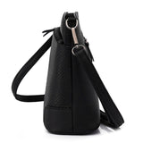 Small Leather Messenger Bag for Women - Crossbody Shoulder Bag