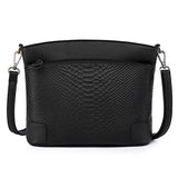 Small Leather Messenger Bag for Women - Crossbody Shoulder Bag