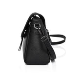 High Capacity Cowhide Leather Crossbody Bag for Women