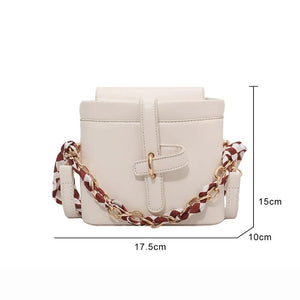 Women's PU Leather Shoulder Bag Crossbody Solid