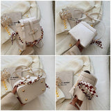 Women's PU Leather Shoulder Bag Crossbody Solid