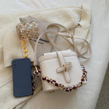 Women's PU Leather Shoulder Bag Crossbody Solid