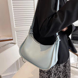 Women's PU Leather Shoulder Bag Large Messenger Beige