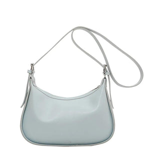 Women's PU Leather Shoulder Bag Large Messenger Beige