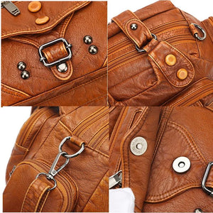 Women Shoulder Bag Soft Leather Crossbody Lady Messenger