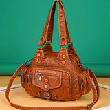 Women Shoulder Bag Soft Leather Crossbody Lady Messenger