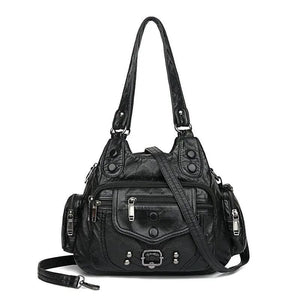Women Shoulder Bag Soft Leather Crossbody Lady Messenger