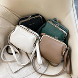 Multi-Layer Messenger Bag Female Clutch Bag PU Shoulder Crossbody Bags