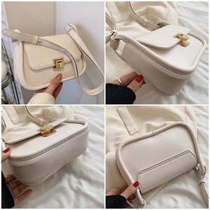 Women's PU Leather Shoulder Bag Crossbody Yellow