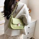 Women's PU Leather Shoulder Bag Crossbody Yellow