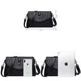 Retro Leather Crossbody Shoulder Bag Tote