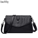 Retro Leather Crossbody Shoulder Bag Tote