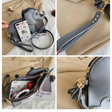 Elephant Crossbody Bag Women Shoulder PU Leather Cluthes Phone Cartoon Animal