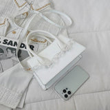 Purple PU Leather Female Shoulder Bag Messenger Solid