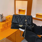 Women's PU Leather Messenger Bag with Adjustable Strap